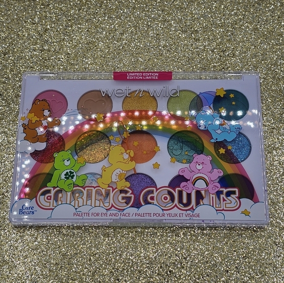 Wet n Wild Care Bears Caring Counts Eyeshadow & Face Palette - Picture 2 of 5